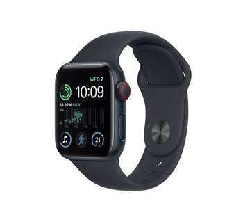 Apple Watch SE 2 GPS + Cellular, 40mm Midnight Aluminium Case with Midnight Sport Band - Good
